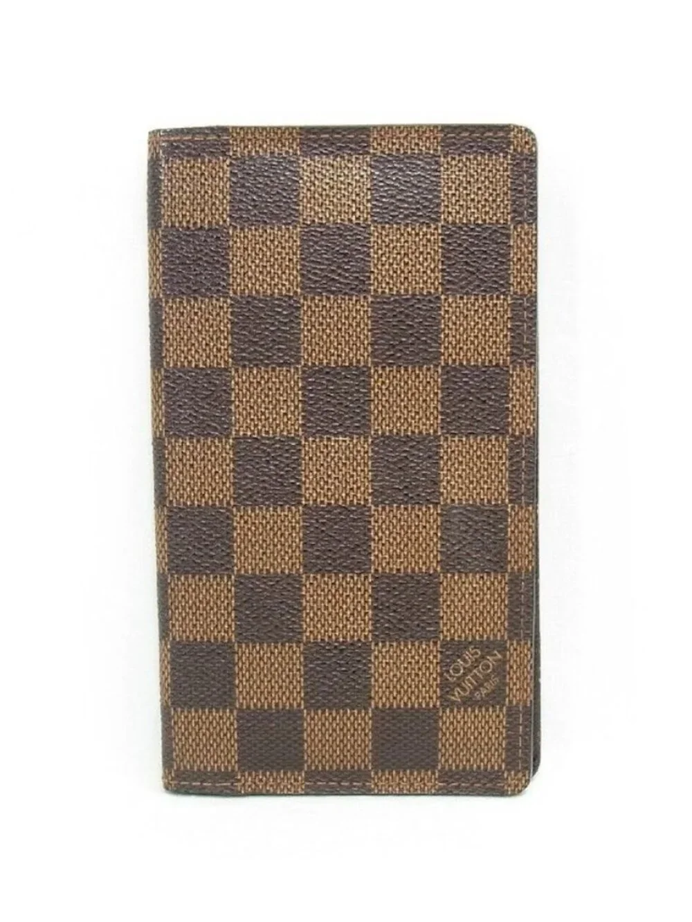 Louis Vuitton Notebook Cover Damier Agenda Posh Ebene Leather